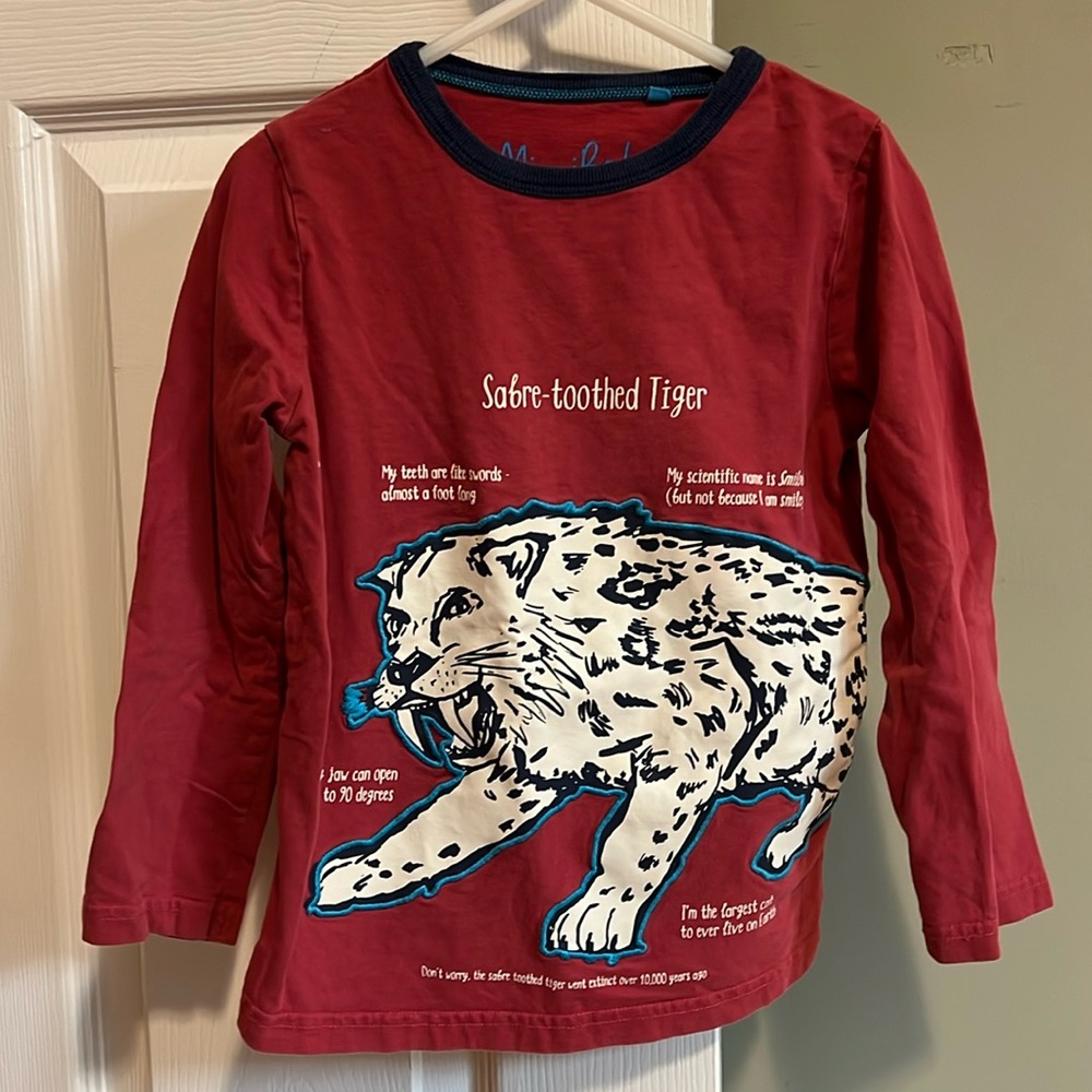 Mini Boden long sleeve appliqué